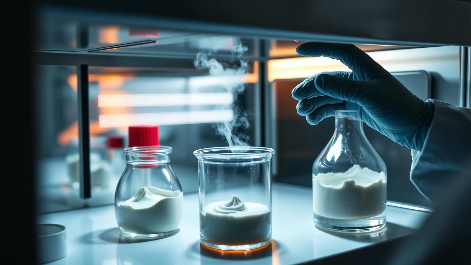 Cosmetic formulation laboratory heat and humidity testing
